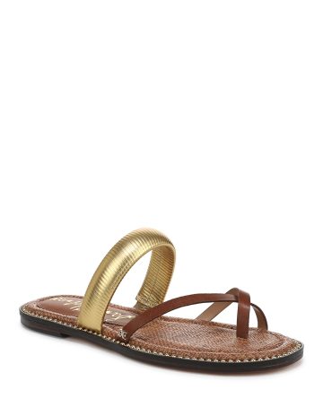 TILLIE STRAPPY SLIDE SANDAL