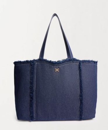 IRINA DENIM REVERSIBLE LARGE TOTE