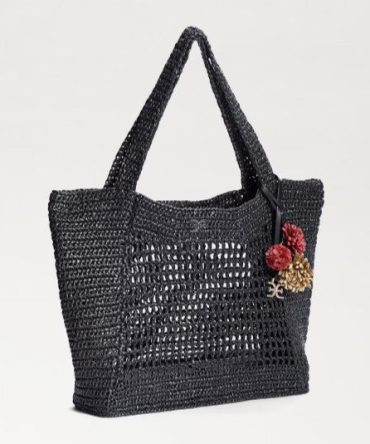 MARCIE RAFFIA TOTE