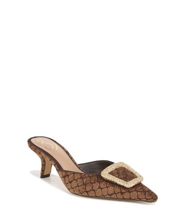 BRIT KITTEN HEEL MULE