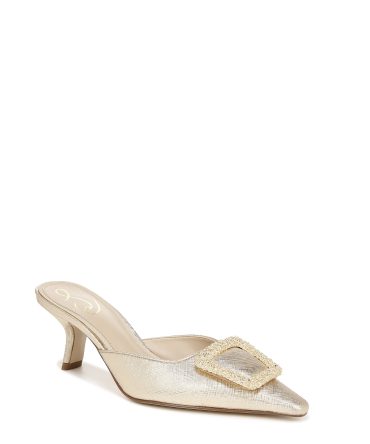 BRIT KITTEN HEEL MULE