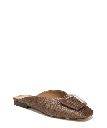 LIN BUCKLE MULE