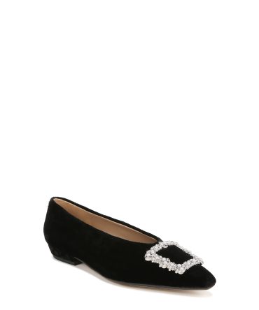 JANINA LUSTER POINTED TOE FLAT