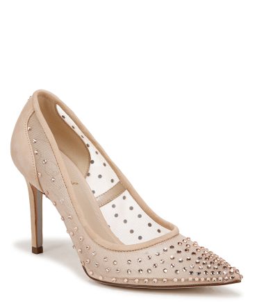 HAZEL MESH POINTED TOE PUMP