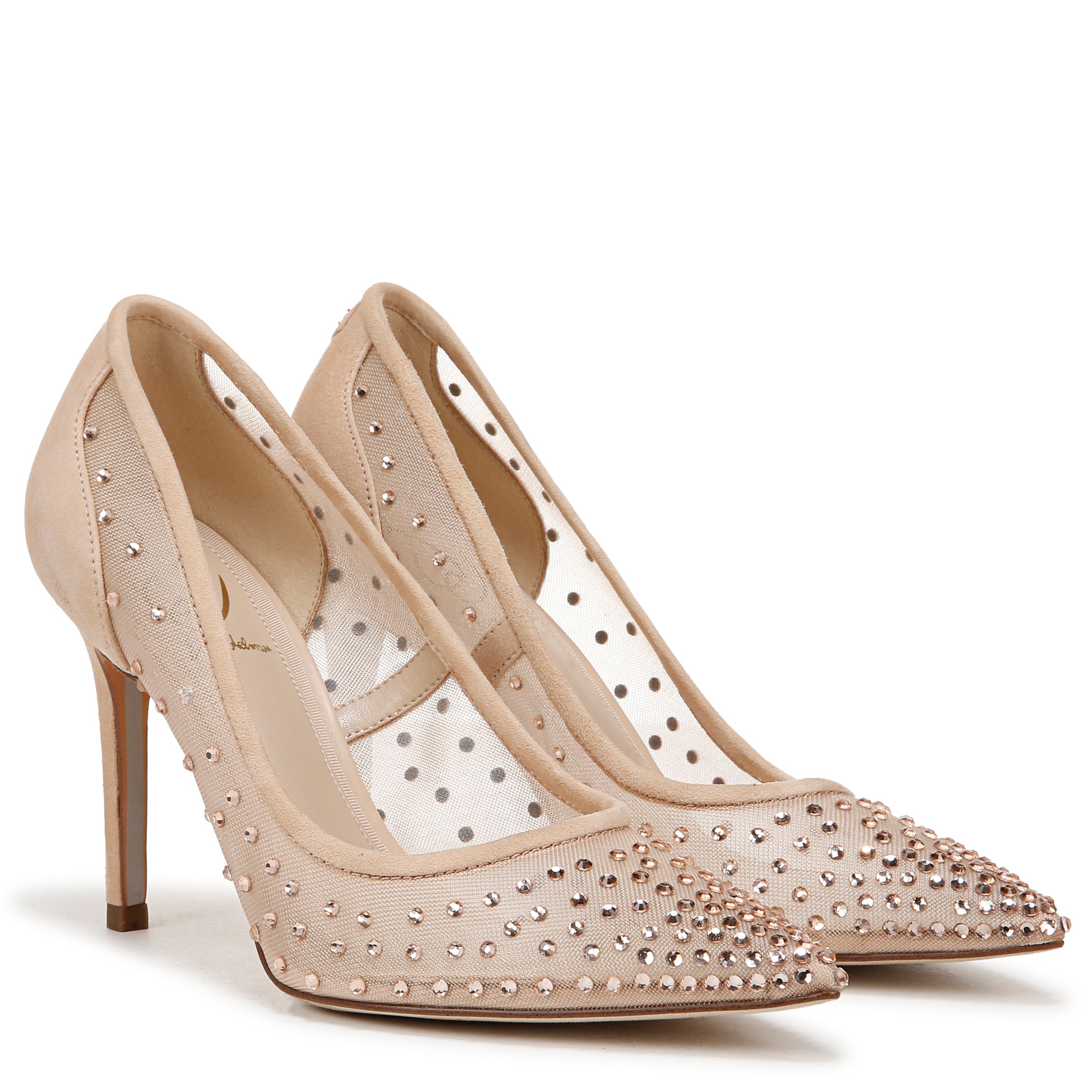 HAZEL MESH POINTED TOE PUMP - Image 2