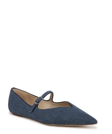 NOA POINTED TOE MARY JANE FLAT