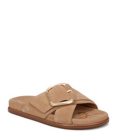 DARLA BUCKLE SLIDE SANDAL