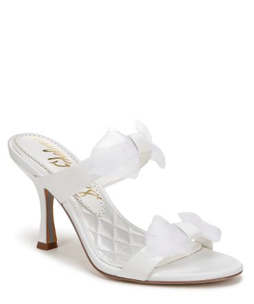 JASMINE DOUBLE STRAP HEEL MULE