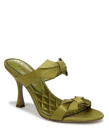 JASMINE DOUBLE STRAP HEEL MULE